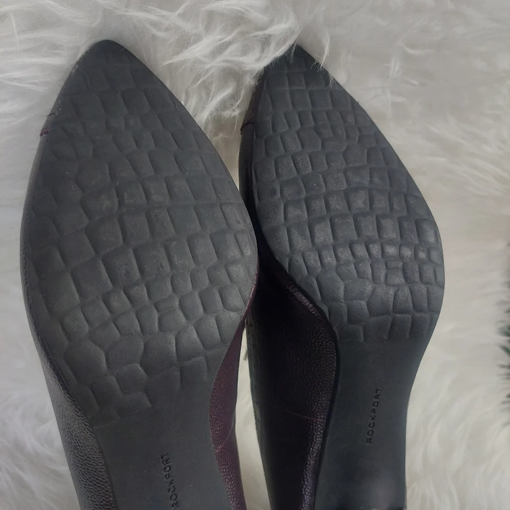Rockport Lianna Brouge Oxford Leather Shoes Size 9.5 - Picture 11 of 11